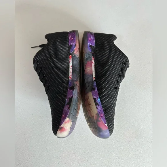 NOBULL Women's Black Space Floral Trainers W6-M4.5 - Picture 12 of 14